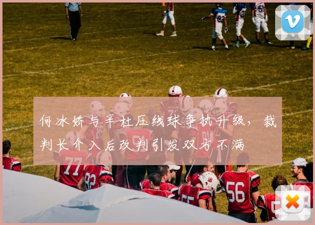 何冰娇与辛杜压线球争执升级，裁判长介入后改判引发双方不满